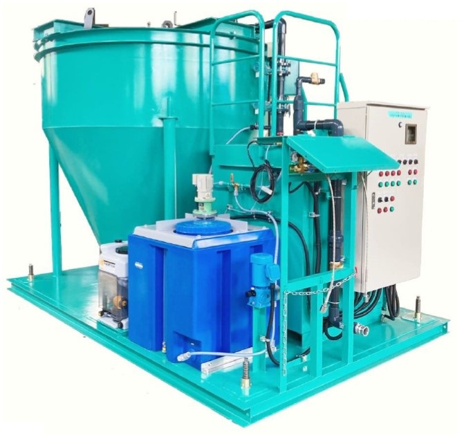 【NETIS登録済み】一体型中和濁水処理装置