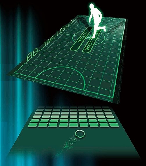 【センサー×プロジェクションマッピング技術】次世代体感型ゲーム