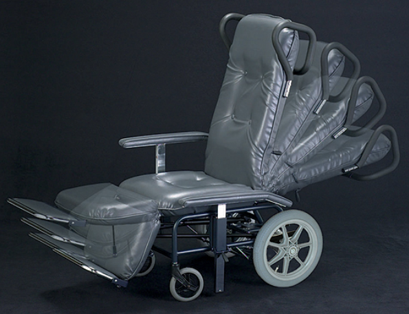 無段階電動リクライニング