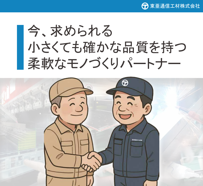 『柔軟対応ｘ確かな品質』で選ばれる加工業者の見つけ方