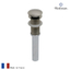 Elbow push-button drain fitting '3086 Bright Nickel'