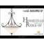 Pendant light with 3 bulbs / Stylish antique design
