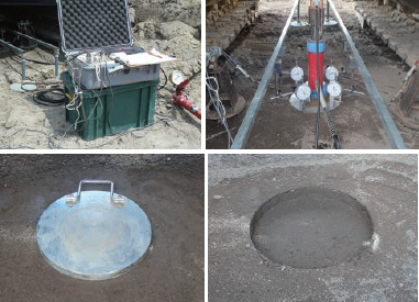 地盤の平板載荷試験サービス