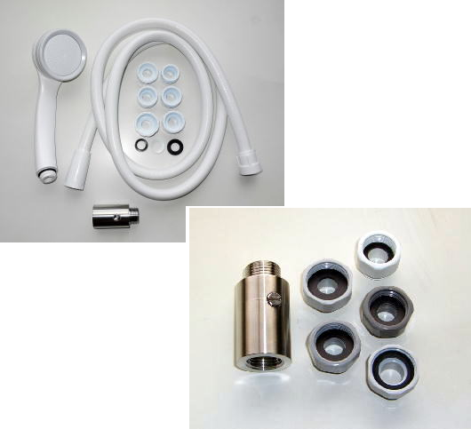 家庭用マイクロバブルシャワー　BU-BU