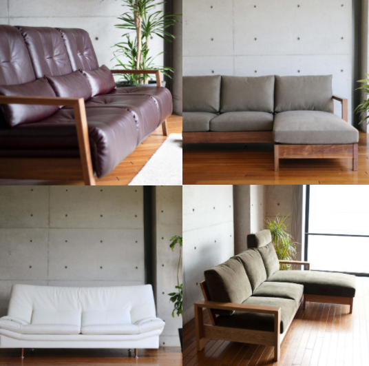 EUCAS ユーカス ソファ リアム 3人掛け