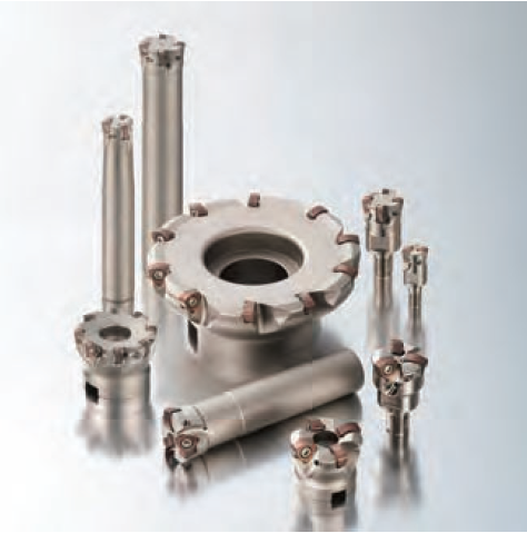 高能率粗加工用高送りカッタ