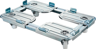 スチール製コンテナ台車「ルートボーイ（伸縮キャリー）302型」