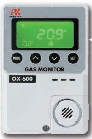 酸素濃度計 OX-07 (TYPE:A)(理研計器製) 西尾レントオール | イプロス