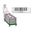 High temperature and high concentration alkali resistant barcode label [Etching label]