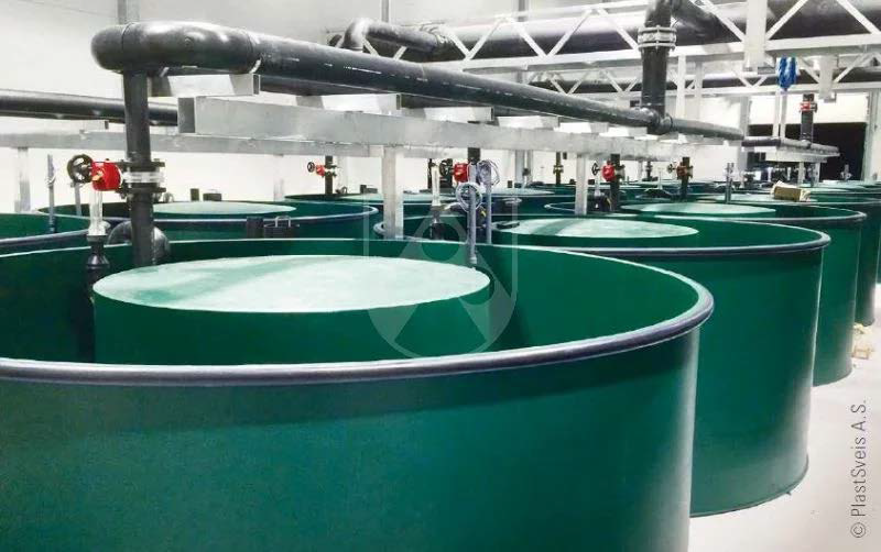 丸型タンク/養殖水槽向け素材『Polystone P ＆ G』