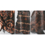 Mud-dyed leather