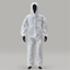 Light Work/Stain Prevention | White Coveralls, Made of Nonwoven PP Fabric, Available in 3 Colors, Single-Use