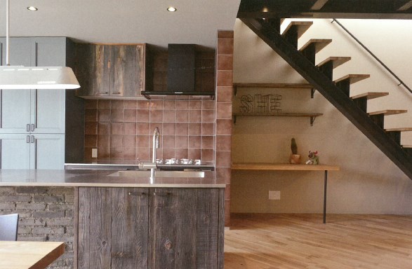 オーダーメイドキッチン事例「Completion 03」