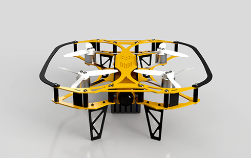 国産インフラ点検ドローン『IBIS』