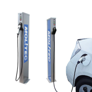 充電スタンド　EV/PHV用 ケー ブル自動巻取り式充電スタンド