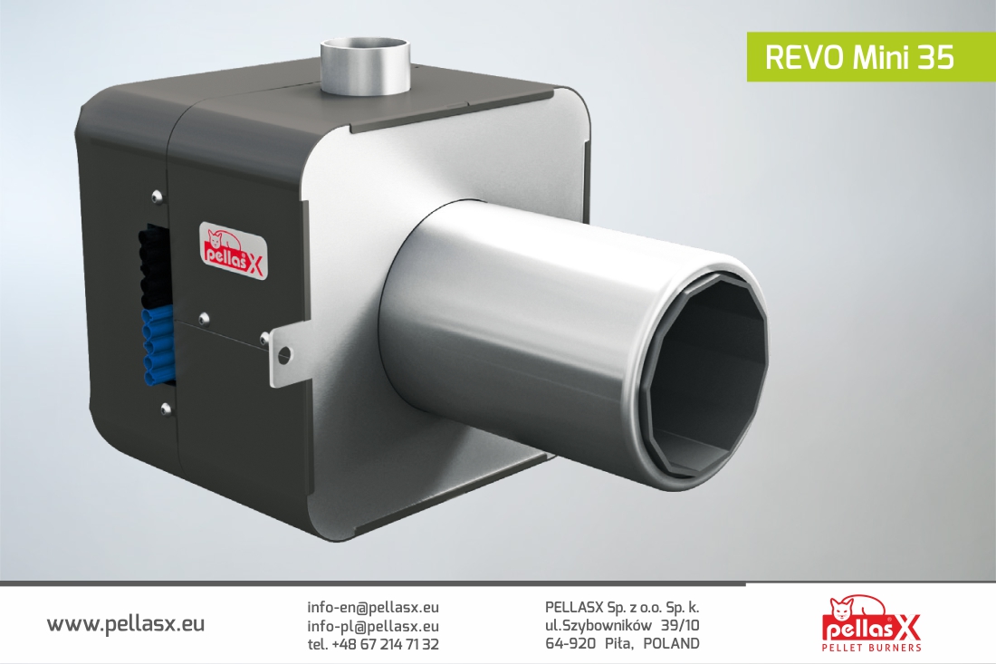 ペレットバーナー『Pellas X　REVO Mini35』