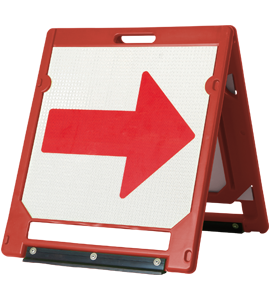 軽量で持ち運び◎、設置もスムーズ。『マルチサインボード ミニ』