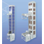 Multi-level CR-compatible clean vertical conveying system