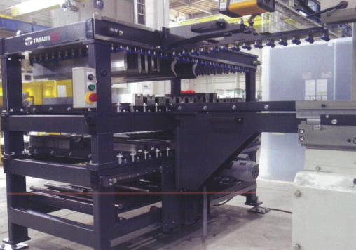 プレスブレーキ金型交換装置『楽rack』