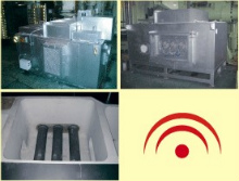 溶融アルミ保持炉　「アンダーヒーター炉」