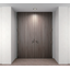 Wooden fireproof door, double-opening type, 20-minute fire resistance.
