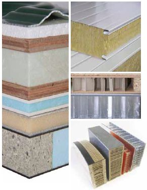 サンドイッチ軽量パネル用２液ウレタン接着剤・反応性ホットメルト