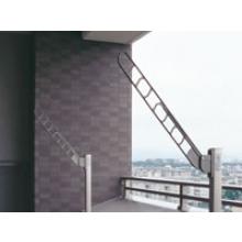 バルコニー物干金物　縦収納・スライド型