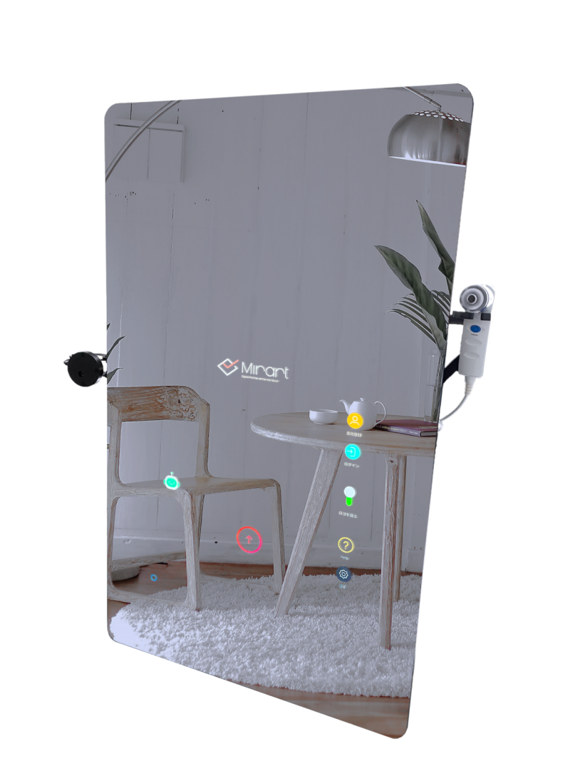 ヘアサロン向けスマートミラー