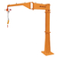 Electric chain block jib crane (floor-mounted, simple type)