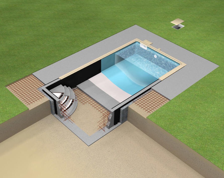 【自由度の高いプール躯体】最高レベル品質丈夫な自立型マジプール