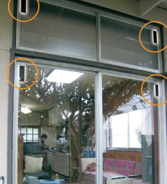 ガラス割れセンサー内蔵 防犯ガラス