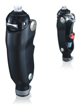 空圧制御シリンダつき荷重ブレーキ膝『BASS』