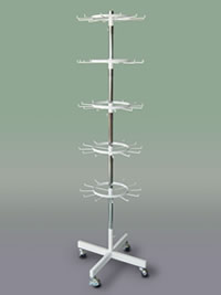 『アクセサリー用回転什器（POP付）』