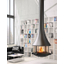 French-made wood-burning hooded fireplace "Zelia 908"