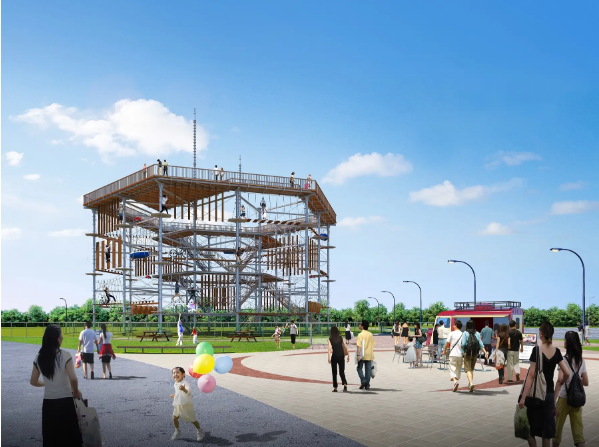 アスレチックタワー『シー・ドラグーン』オープンのお知らせ