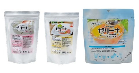 ゼリー調整食品『ゼリーナ』