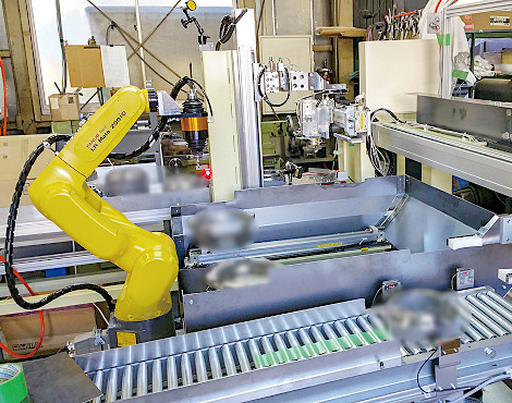 【導入事例】ロボットバリ取りシステム