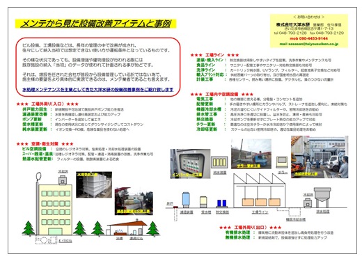 【資料】メンテから見た設備改善アイテムと事例