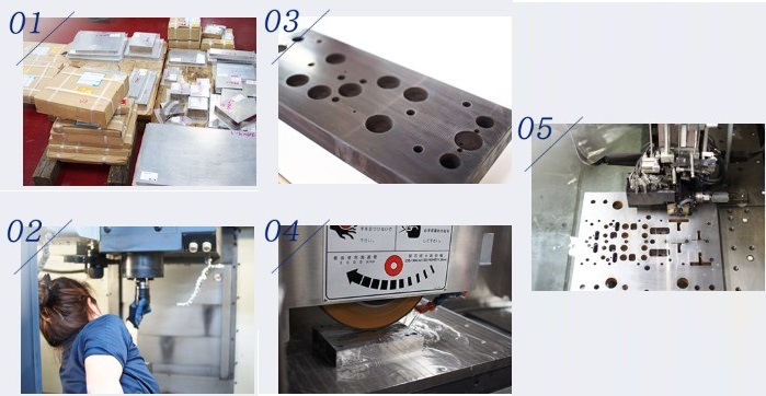 自動車部品・バイク部品の『プレス金型プレートの加工制作』