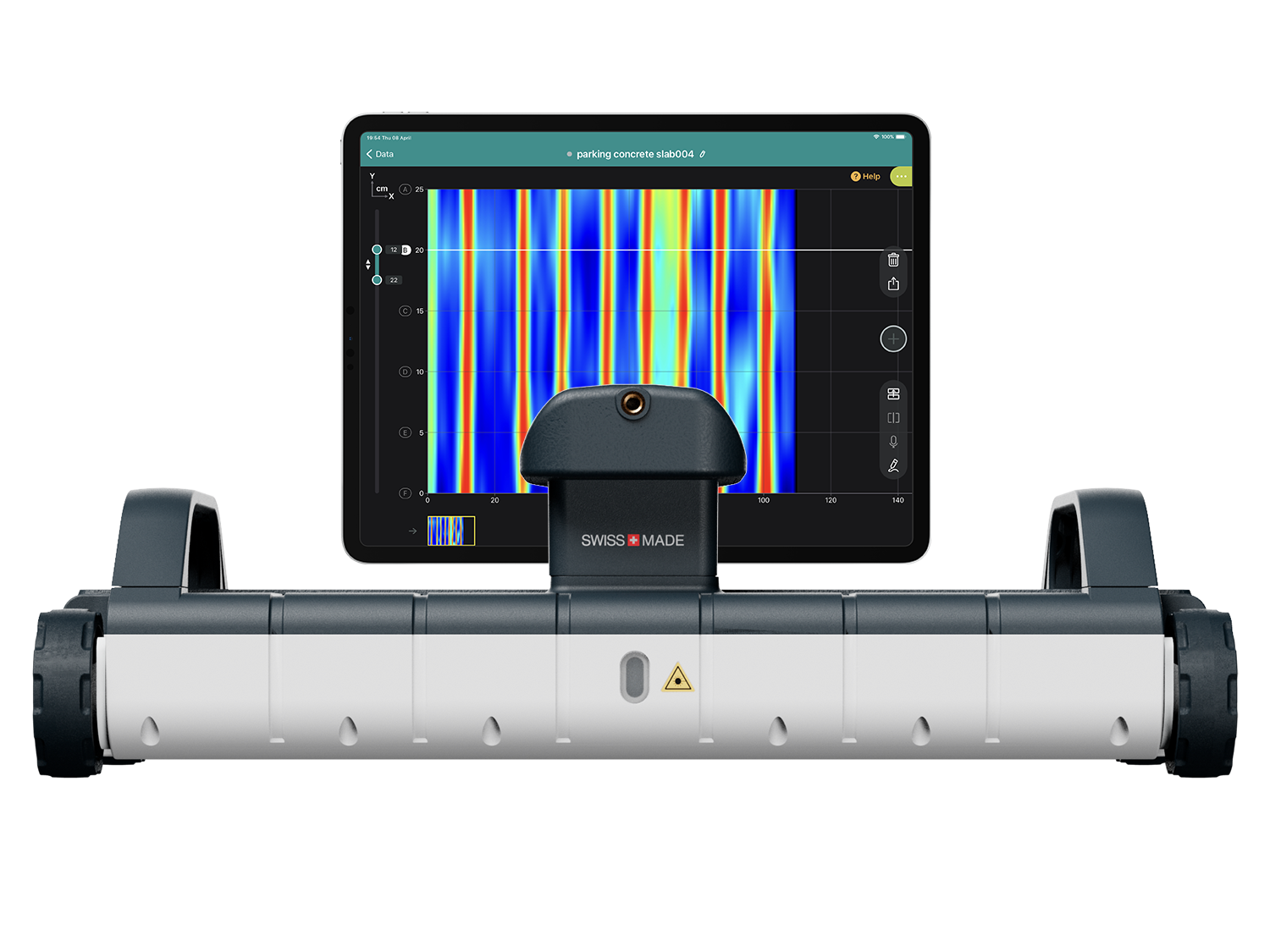 High-performance electromagnetic wave radar (SFCW) GP8100