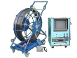狭い管路内の状況を調査するカメラシステム　「小口径カラーハイビジョンスコープ」