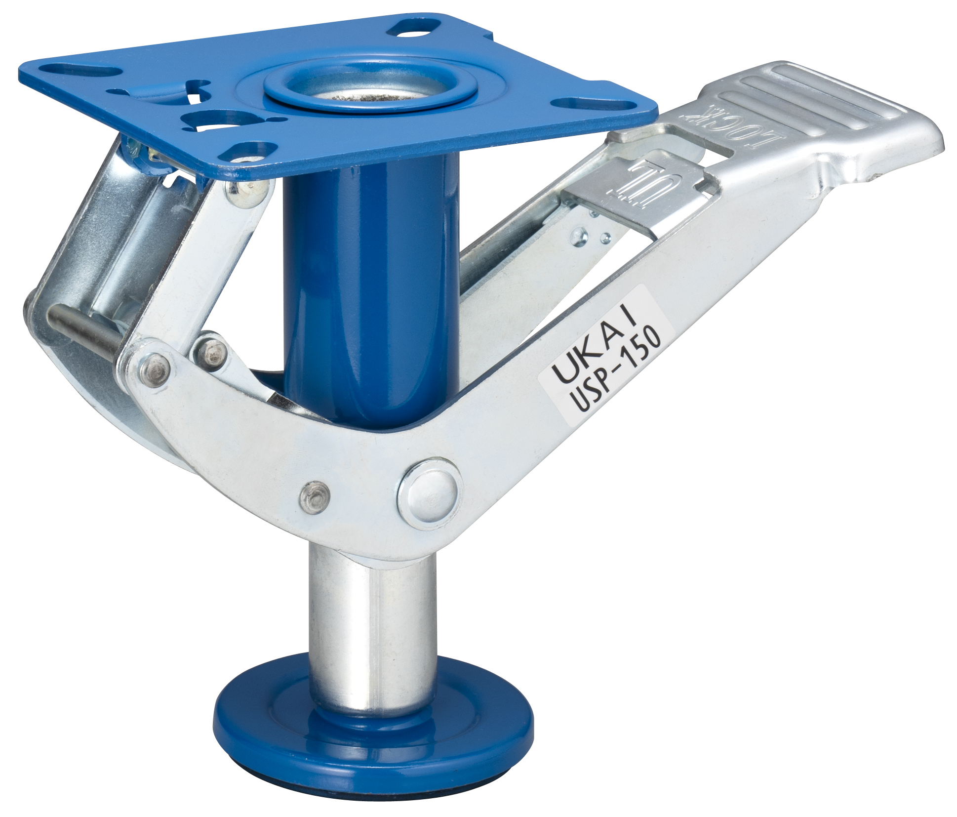 ワンタッチで簡単に台車をロック！台車移動防止用ストッパー