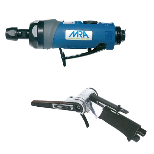 バリ取りや仕上げ研磨に適したエアツール『MRAシリーズ』