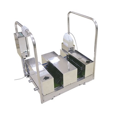 長靴洗浄機　ブーツウォッシャー GS-7714 両足タイプ