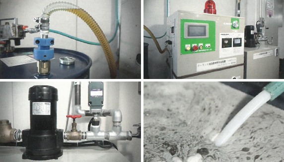 クーラント液自動希釈装置