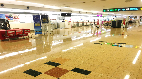 【ファインコート導入事例】宮崎空港にてご導入完了