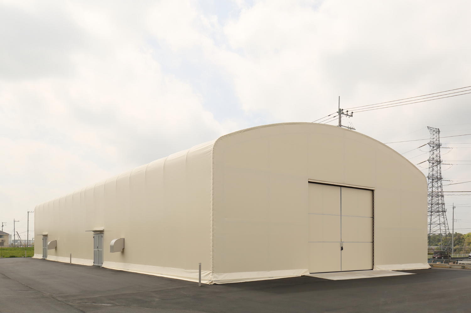 固定式テント倉庫FLEX HOUSE-FIX｜太陽工業株式会社 太陽工業株式会社