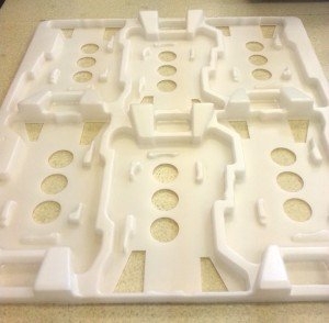 物流・搬送用トレイ　真空成形大型トレイ