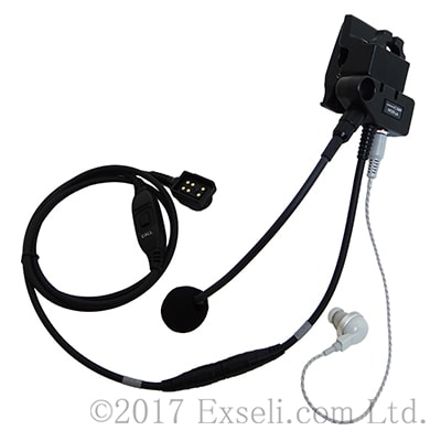 同時通話対応ヘルメット装着タイプ】ヘッドセット HP201JA