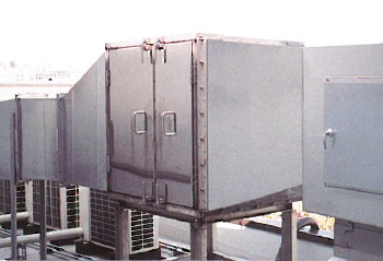 厨房・食品工場専用脱臭装置「ピュア」